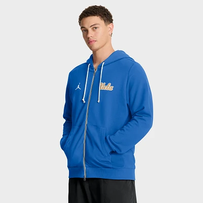 Men's Jordan Brand Blue UCLA Bruins 2025 Sideline Standard Issue Dri-FIT Full-Zip Hoodie