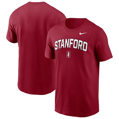 Men's Nike Cardinal Stanford Primetime Arch Stack T-Shirt