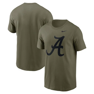 Men's Nike Olive Alabama Crimson Tide Primetime Logo Performance T-Shirt