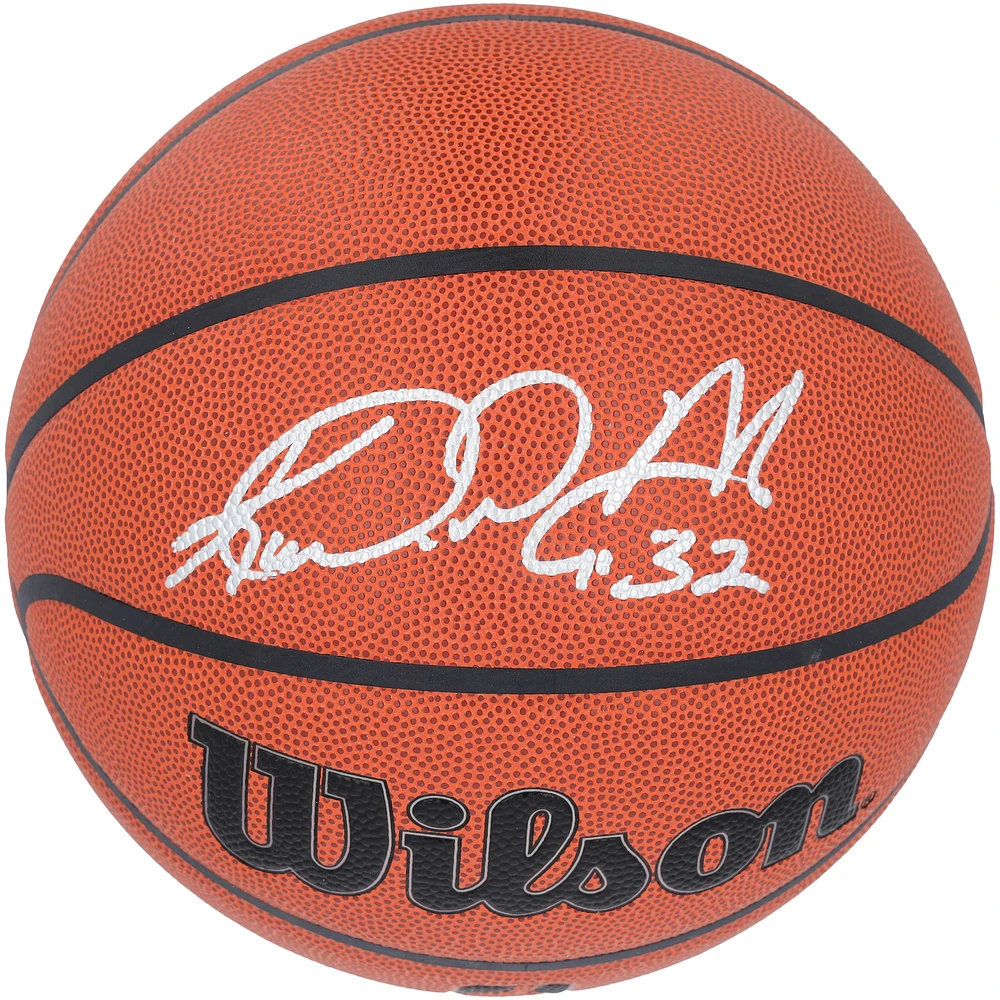 Karl Malone Utah Jazz Autographed Wilson Authentic Series Indoor/Outdoor Basketball