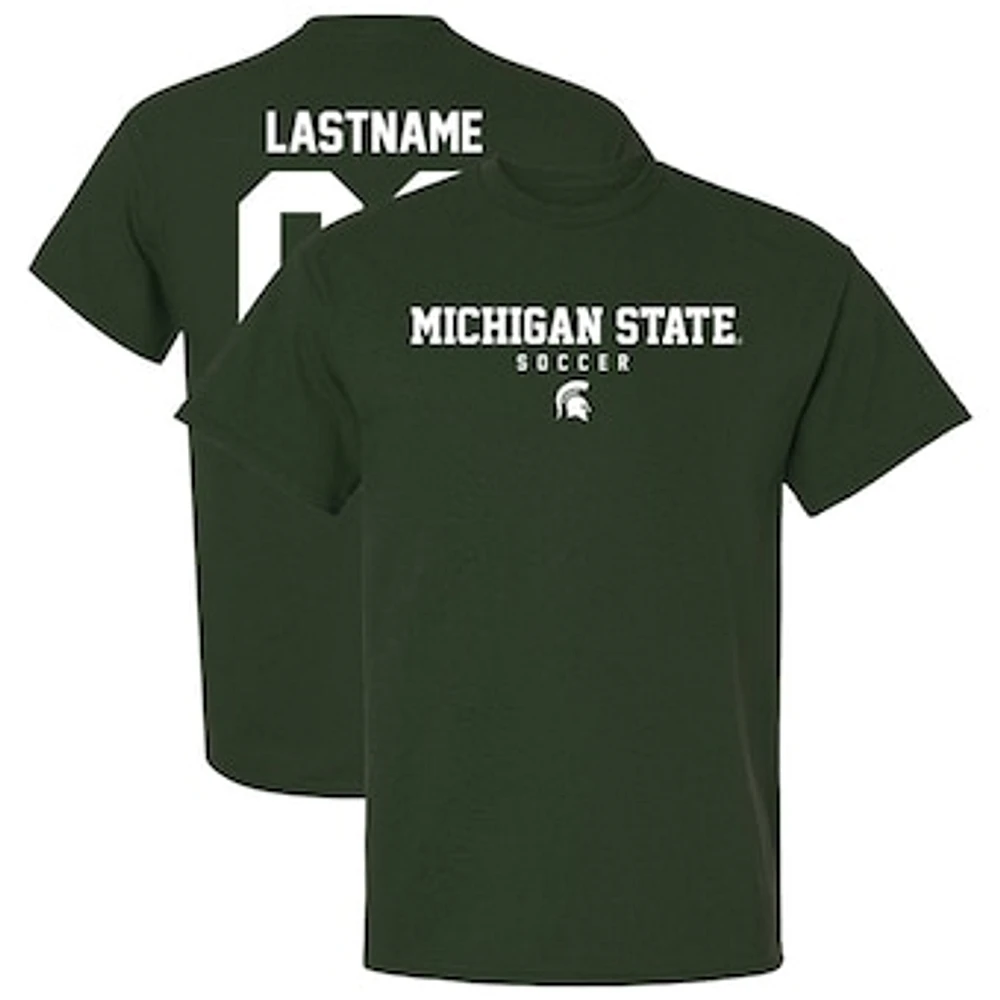 Unisex Green Michigan State Spartans Collegiate Women's Soccer NIL Pick-A-Player T-Shirt