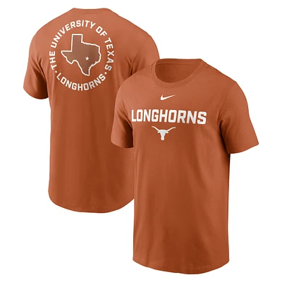 Men's Nike Texas Orange Longhorns Campus 2-Hit T-Shirt
