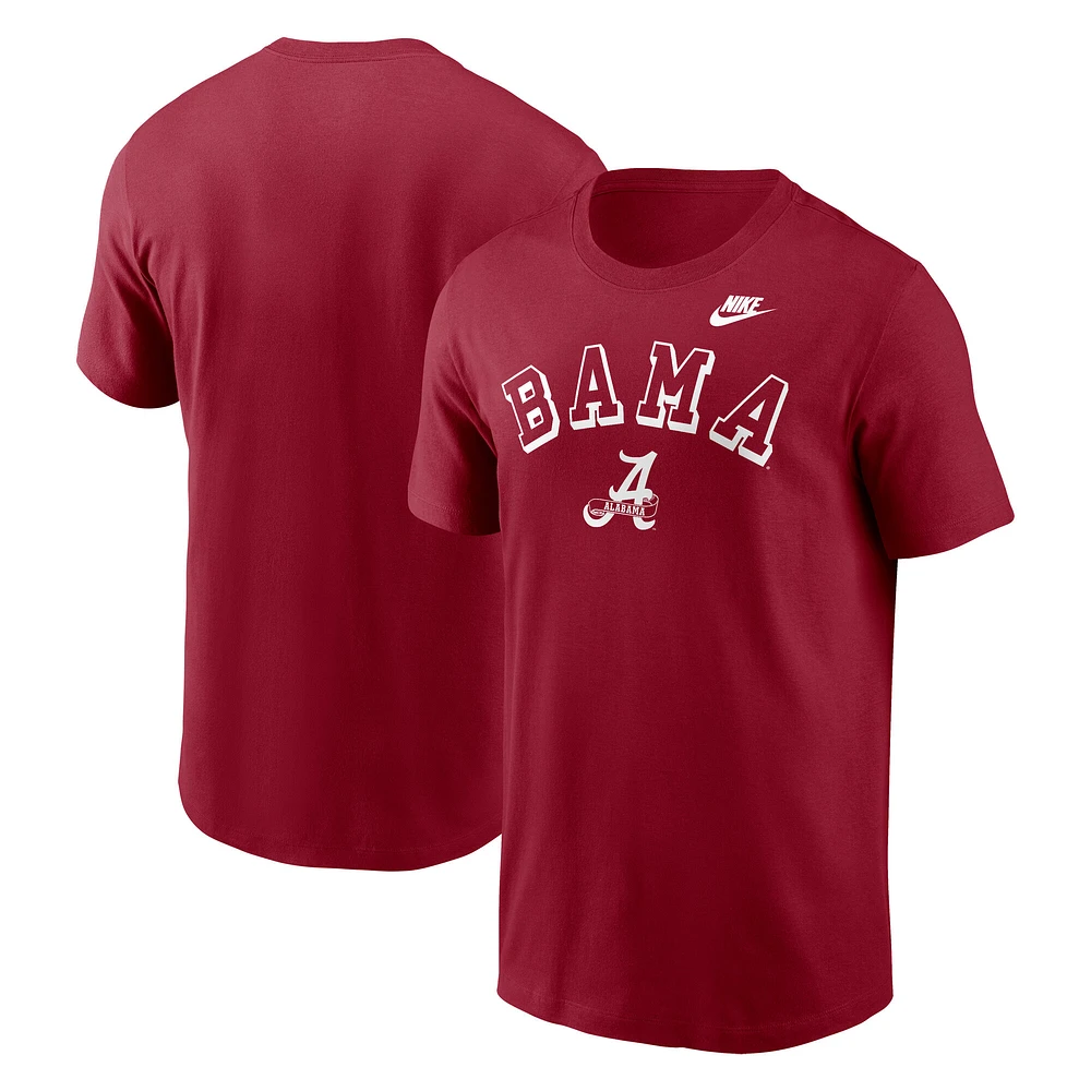 Men's Nike Crimson Alabama Tide Legacy Nickname T-Shirt