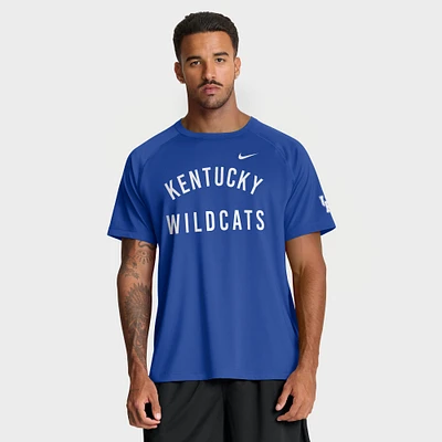 Men's Nike Royal Kentucky Wildcats Premium Performance Ready Raglan Dri-FIT T-Shirt