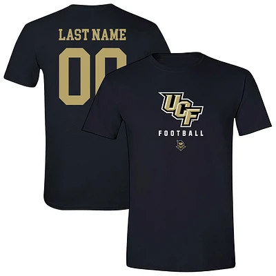 Unisex Black UCF Knights Collegiate Football NIL Pick-A-Player T-Shirt