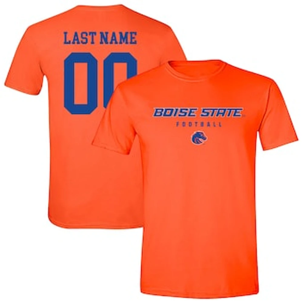 Unisex Orange Boise State Broncos Collegiate Football NIL Pick-A-Player T-Shirt