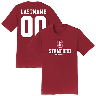 Unisex Cardinal Stanford Collegiate Football NIL Pick-A-Player T-Shirt