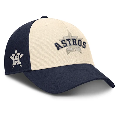 Men's Nike Navy/Natural Houston Astros Statement Club Performance Adjustable Hat