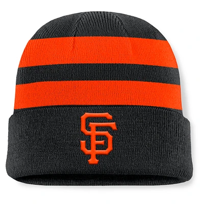 Men's Fanatics Black San Francisco Giants Baseline Cuffed Knit Hat