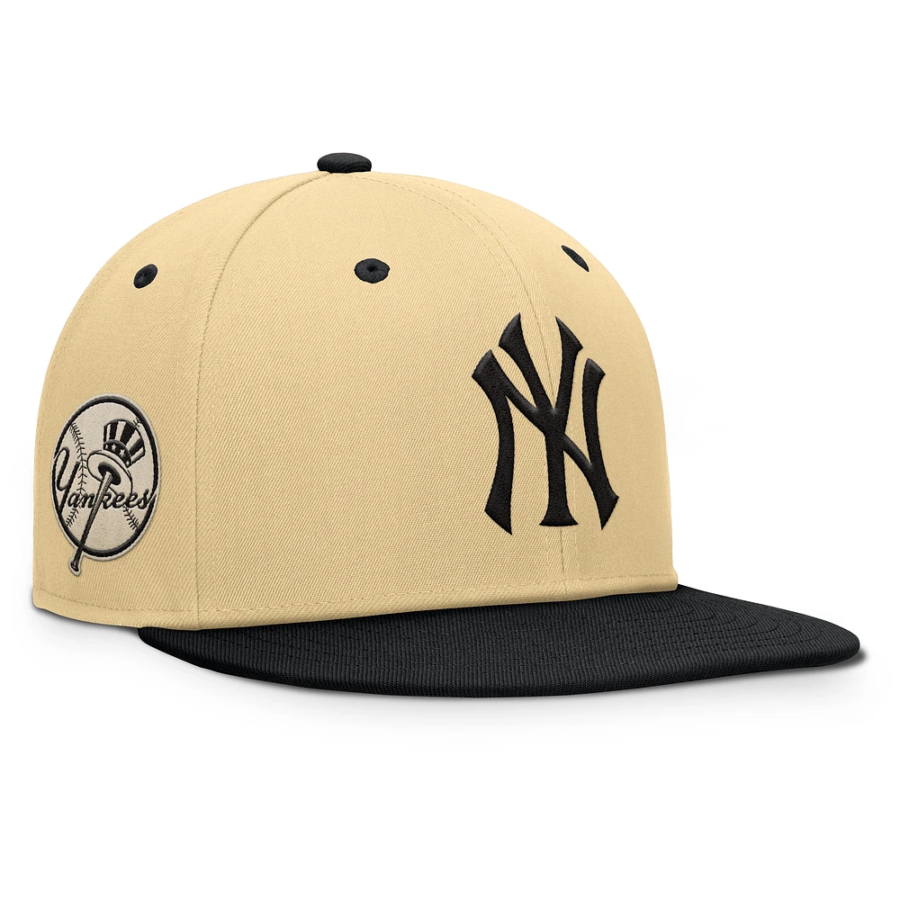 Men's Fanatics Khaki New York Yankees Duel Adjustable Hat