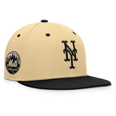 Men's Fanatics Khaki New York Mets Duel Adjustable Hat