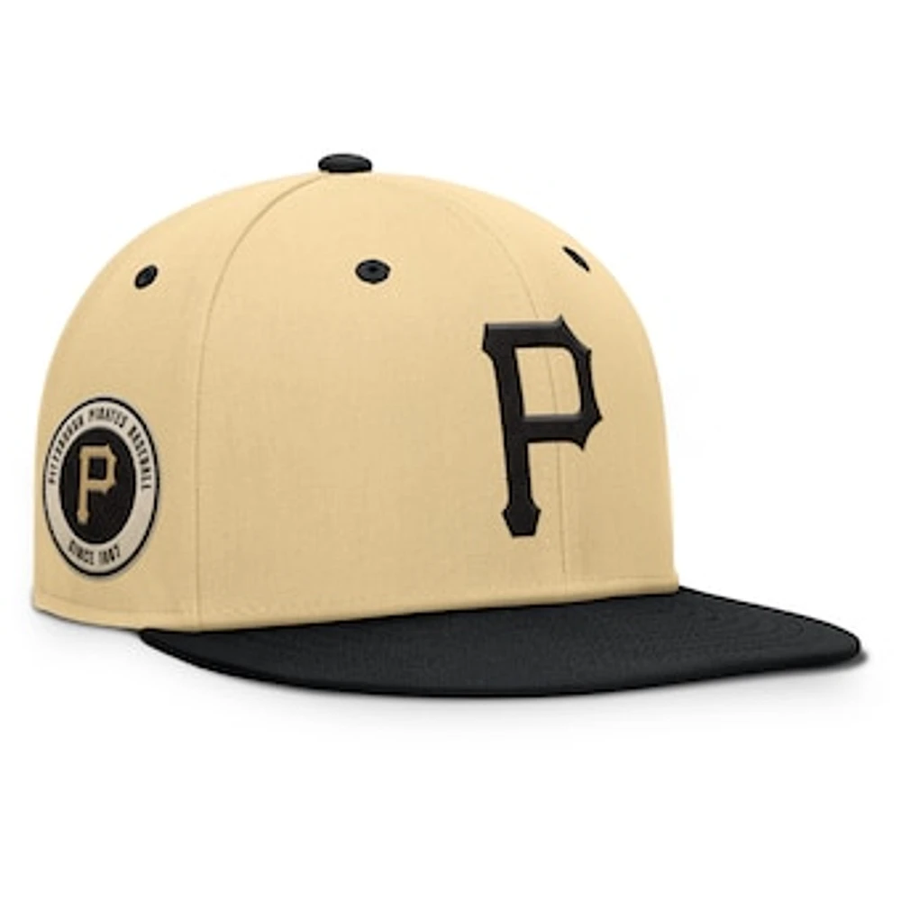 Men's Fanatics Khaki Pittsburgh Pirates Duel Adjustable Hat