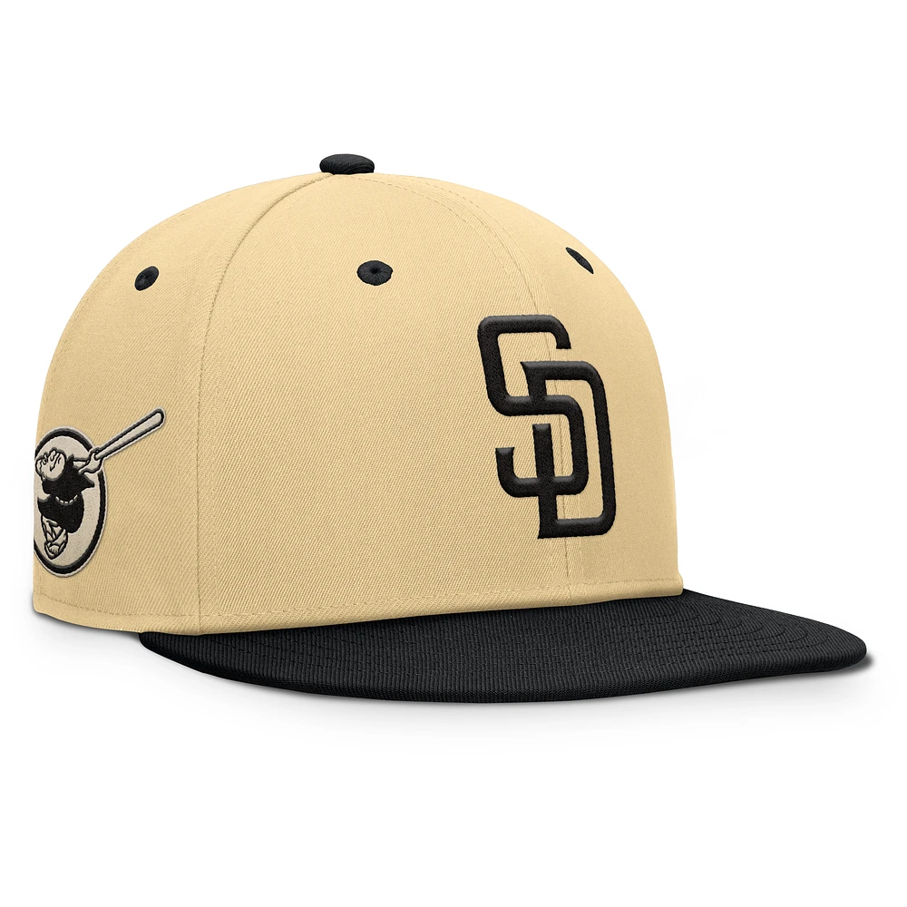 Men's Fanatics Khaki San Diego Padres Duel Adjustable Hat