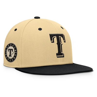 Men's Fanatics Khaki Texas Rangers Duel Adjustable Hat