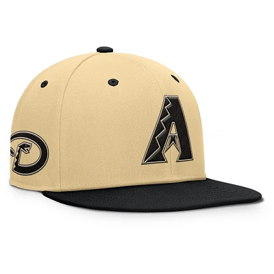 Men's Fanatics Khaki Arizona Diamondbacks Duel Adjustable Hat