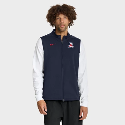 Men's Nike Navy Arizona Wildcats Primetime Victory Performance Full-Zip Vest