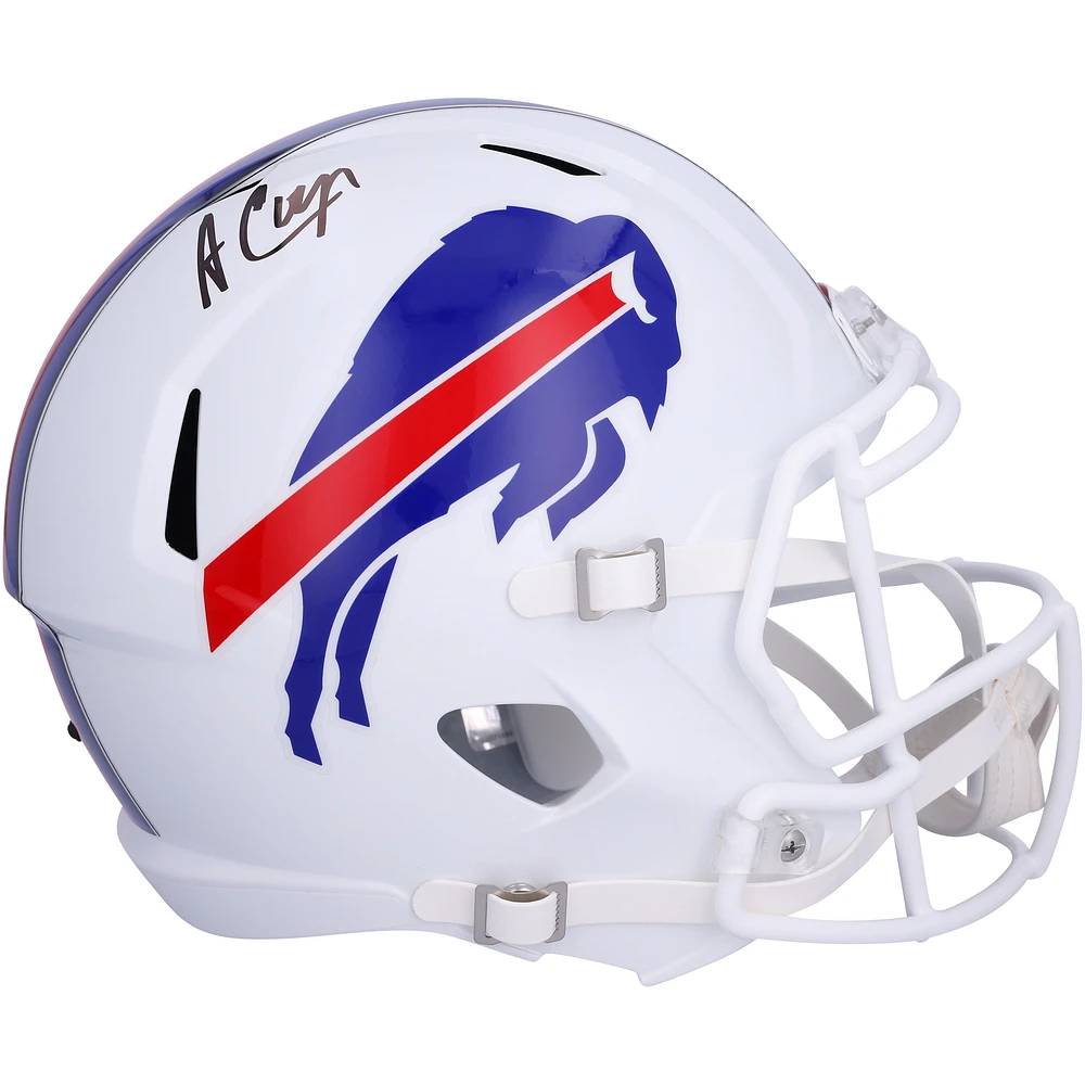 Amari Cooper Buffalo Bills Autographed Riddell Speed Replica Helmet