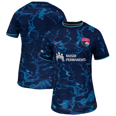 Women's Nike Navy San Diego Wave FC 2025 The Altamar Kit Stadium Replica Jersey