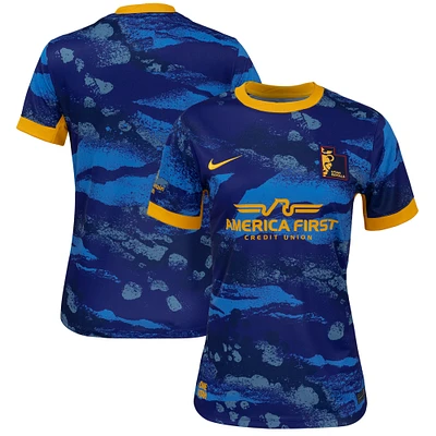 Women's Nike Navy Utah Royals 2025 Great Salt Lake Kit Stadium Replica Jersey
