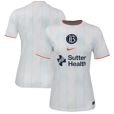 Women's Nike White Bay FC 2025 Secondary Stadium Replica Jersey