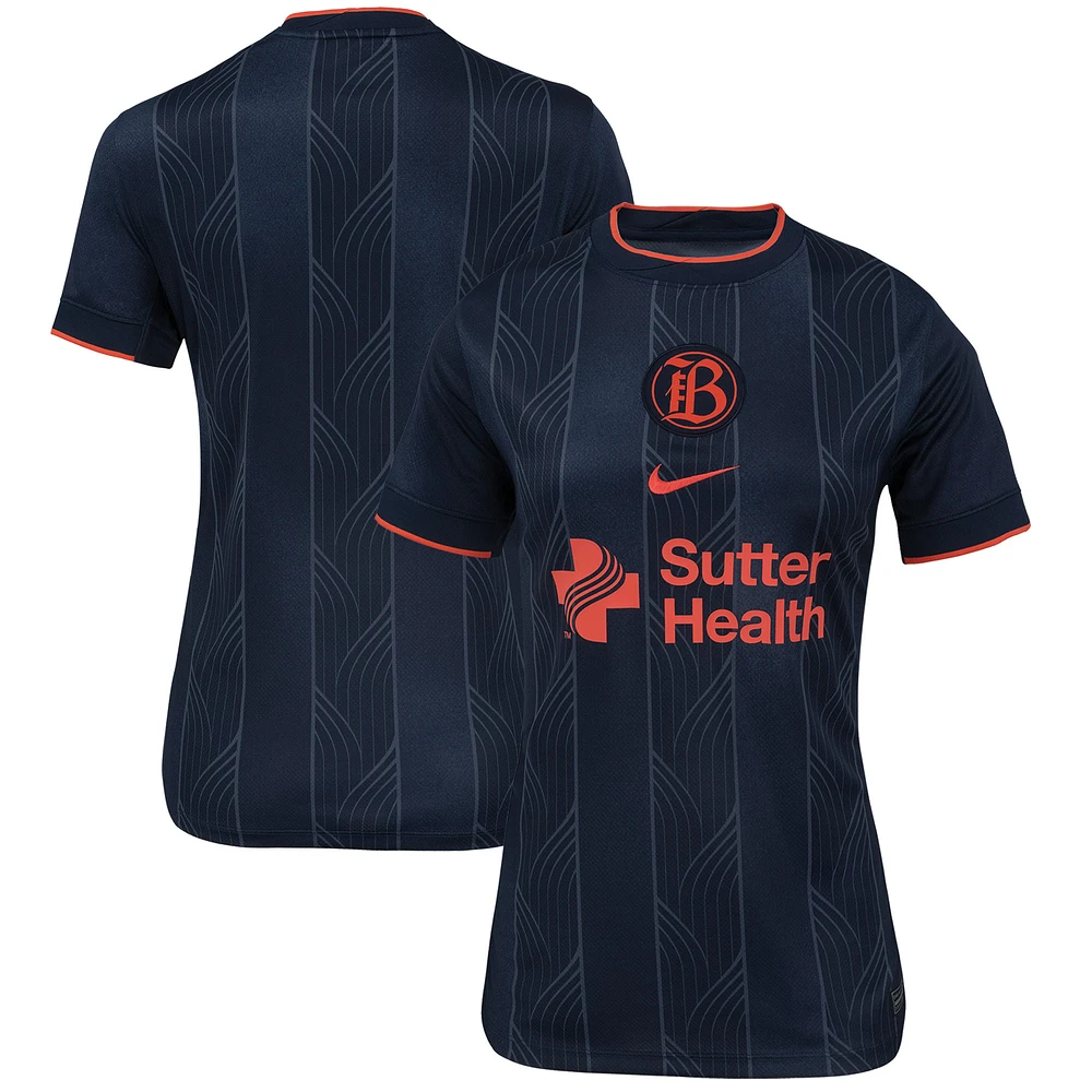 Women's Nike Navy Bay FC 2025 Primary Stadium Replica Jersey