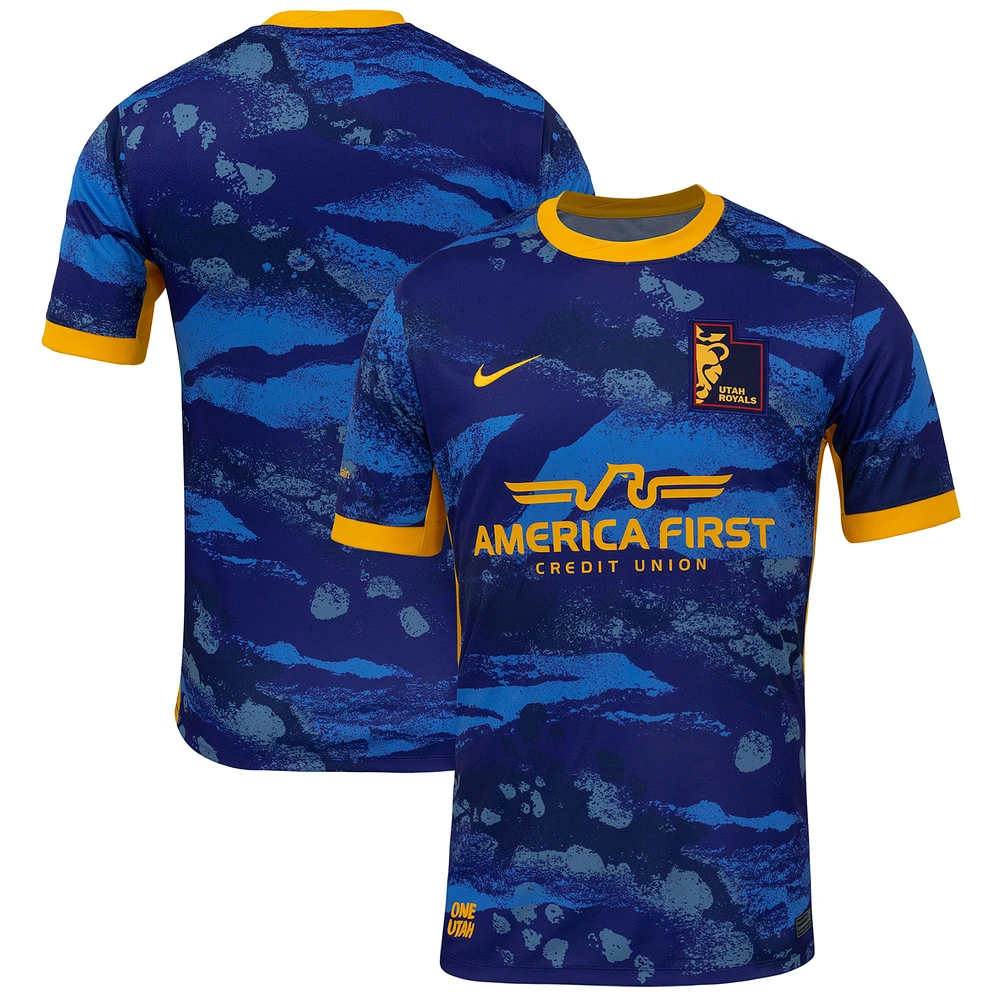 Men's Nike Navy Utah Royals 2025 Great Salt Lake Kit Stadium Replica Jersey