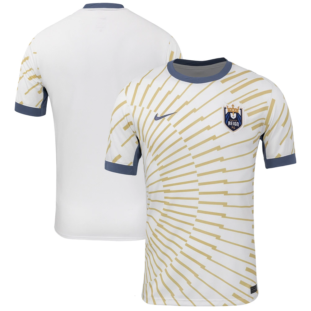 Men's Nike Gray Seattle Reign FC 2025 The Rise Kit Stadium Replica Jersey