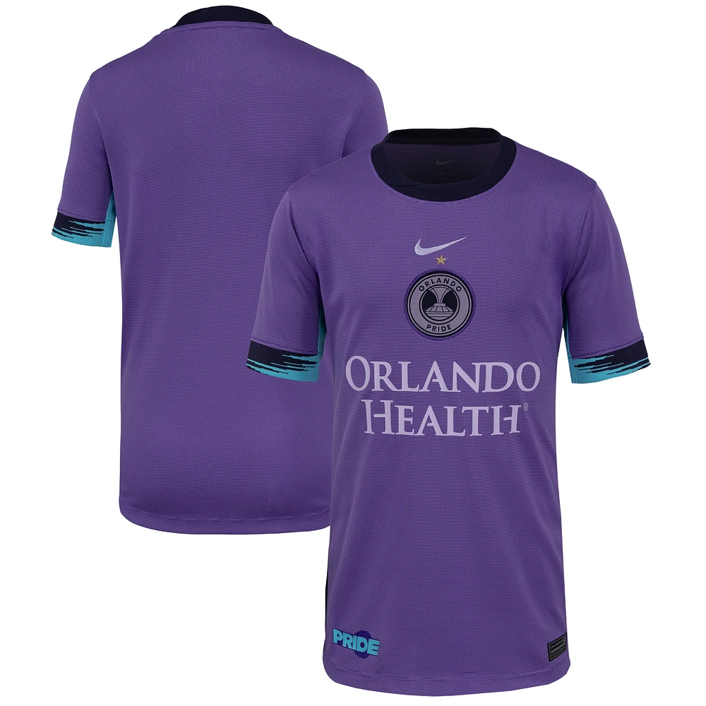 Youth Nike Purple Orlando Pride 2025 The Decennial Kit Stadium Replica Jersey