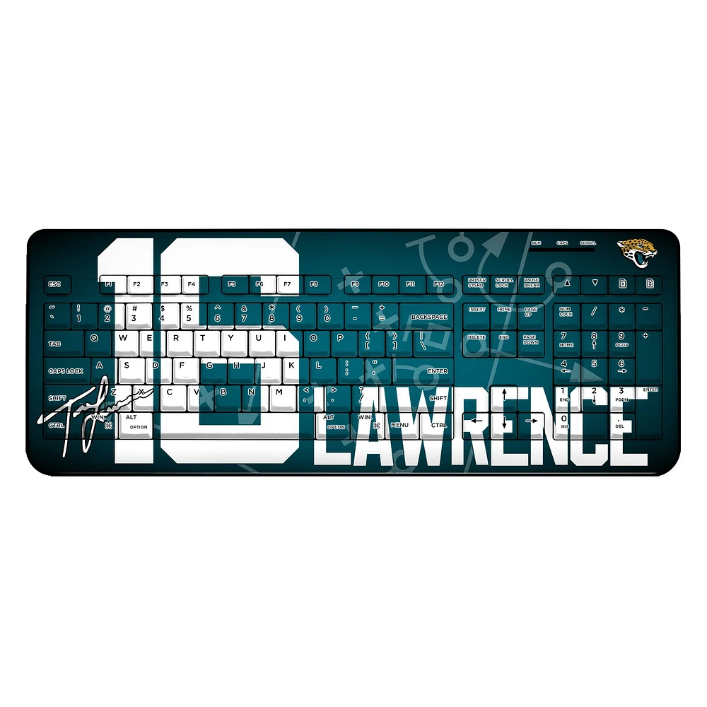 Keyscaper Trevor Lawrence Jacksonville Jaguars Wireless Keyboard