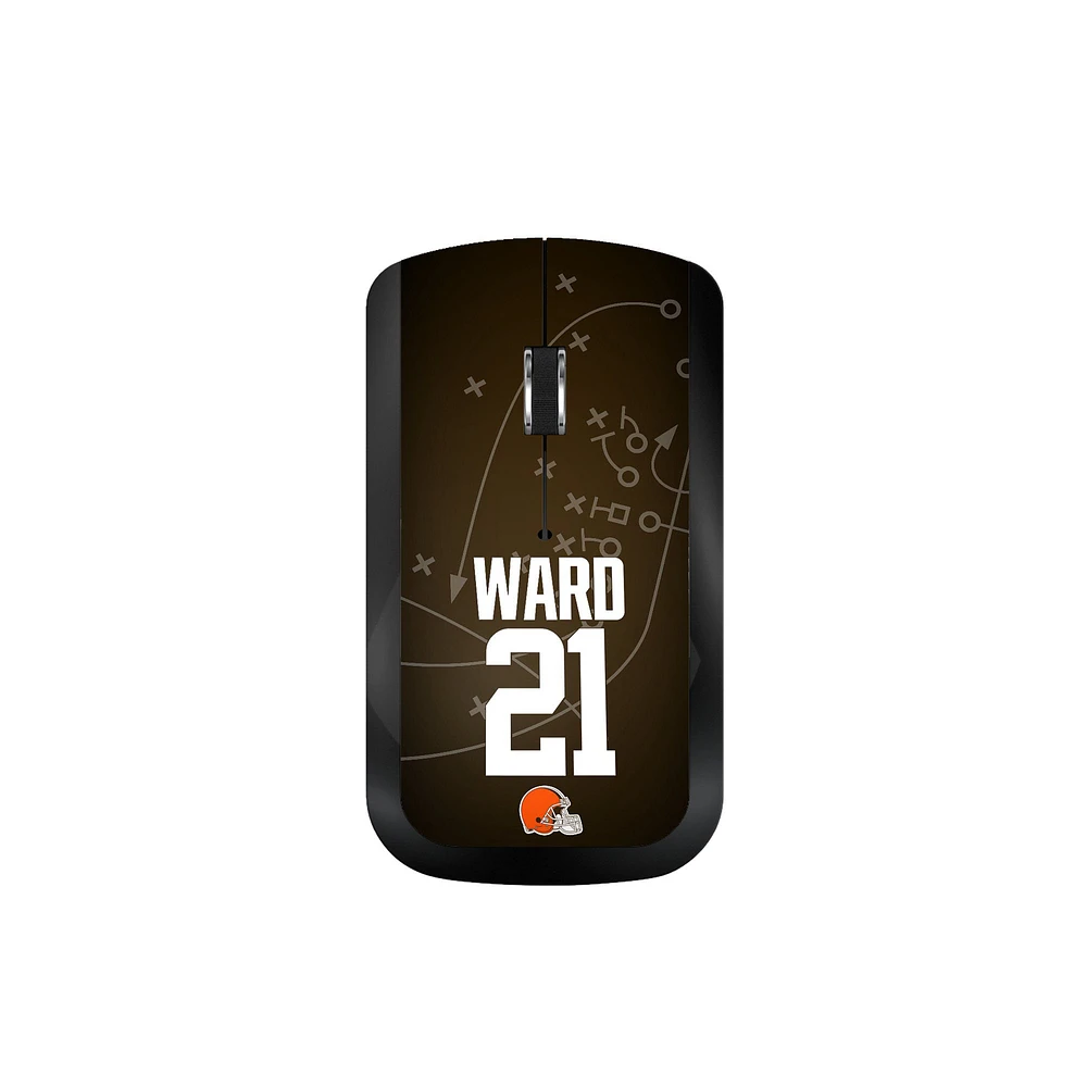 Keyscaper Denzel Ward Cleveland Browns Wireless Mouse