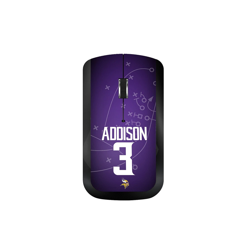 Keyscaper Jordan Addison Minnesota Vikings Wireless Mouse