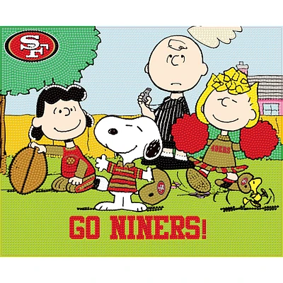 San Francisco 49ers Snoopy Diamond Painting Craft Kit