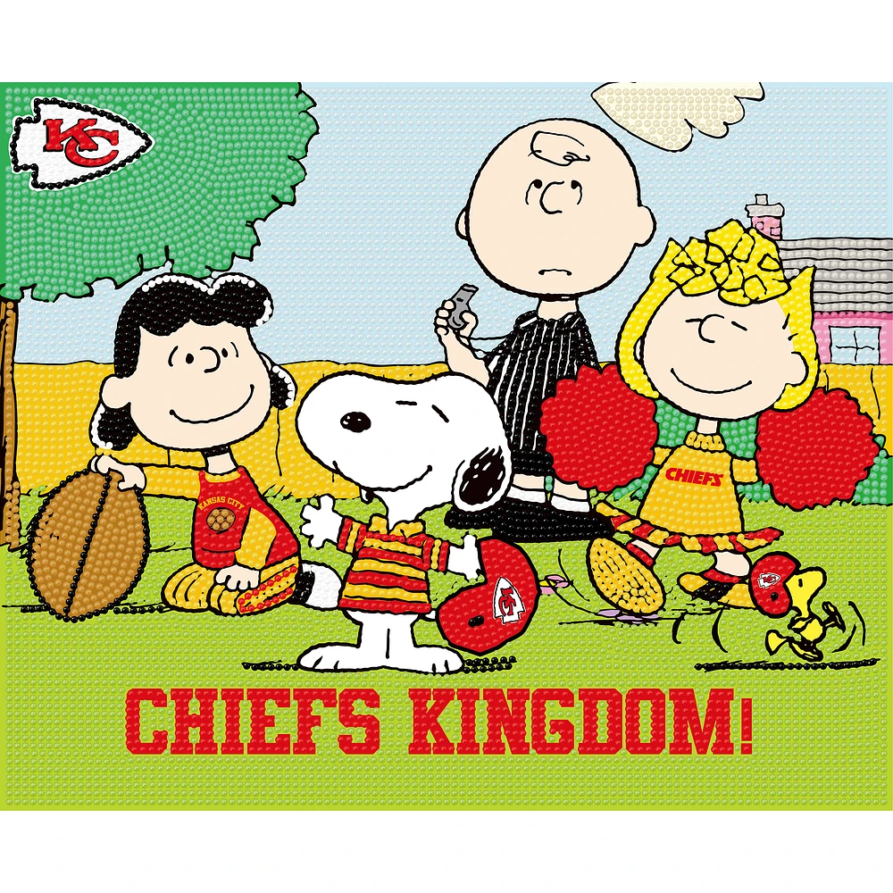 Kansas City Chiefs Snoopy Diamond Painting Craft Kit