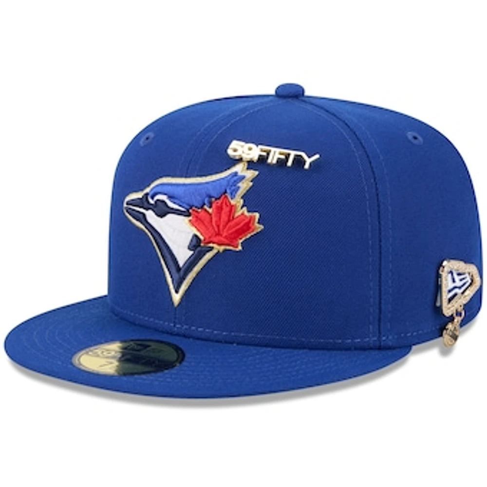 Men's New Era Royal Toronto Blue Jays 2025 59FIFTY Day Fitted Hat with Pins