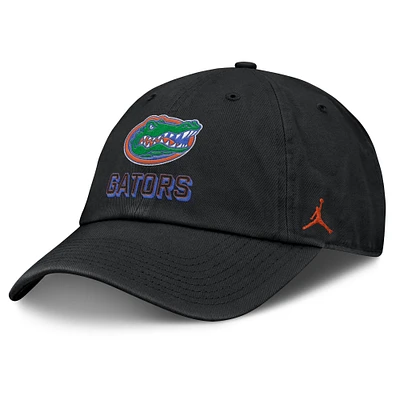 Men's Jordan Brand Black Florida Gators 2025 On-Field Club Adjustable Hat