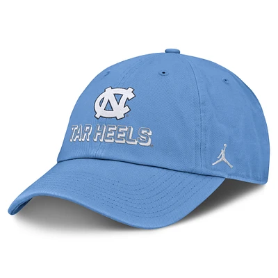 Men's Jordan Brand Carolina Blue North Carolina Tar Heels 2025 On-Field Club Adjustable Hat