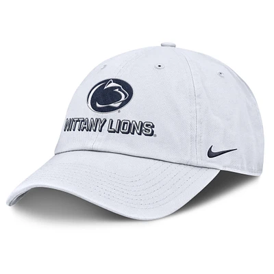 Men's Nike White Penn State Nittany Lions 2025 On-Field Club Adjustable Hat