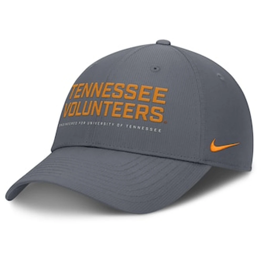 Men's Nike Gray Tennessee Volunteers 2025 On-Field Gameday Club Adjustable Hat