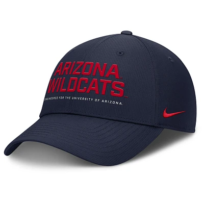 Men's Nike Navy Arizona Wildcats 2025 On-Field Gameday Club Adjustable Hat
