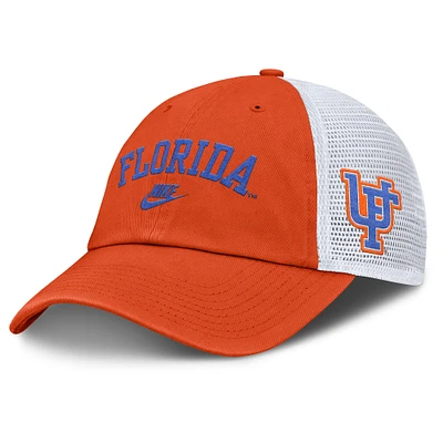 Men's Nike Orange Florida Gators Club Legacy Adjustable Trucker Hat