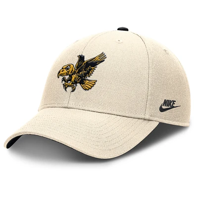 Men's Nike Natural Iowa Hawkeyes Rise Legacy Adjustable Hat