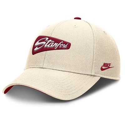 Men's Nike Natural Stanford Cardinal Rise Legacy Adjustable Hat