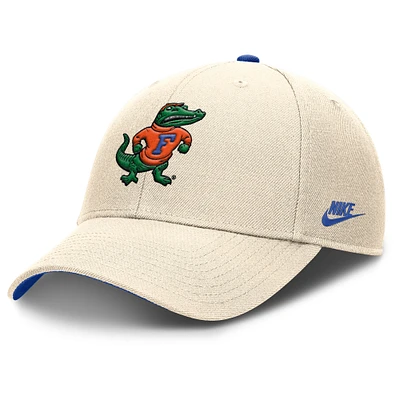 Men's Nike Natural Florida Gators Rise Legacy Adjustable Hat