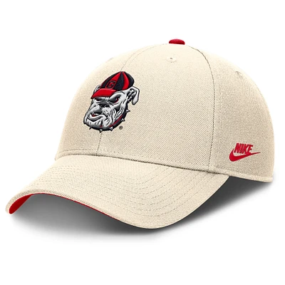 Men's Nike Natural Georgia Bulldogs Rise Legacy Adjustable Hat