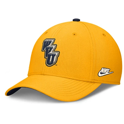 Men's Nike Gold West Virginia Mountaineers Legacy Rise Performance Flex Hat