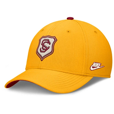 Men's Nike Gold USC Trojans Legacy Rise Performance Flex Hat