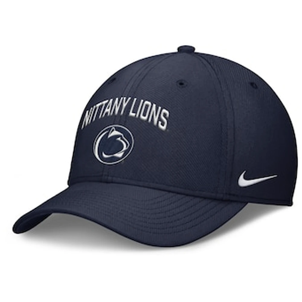 Men's Nike Navy Penn State Nittany Lions 2025 On-Field Rise Performance Flex Hat