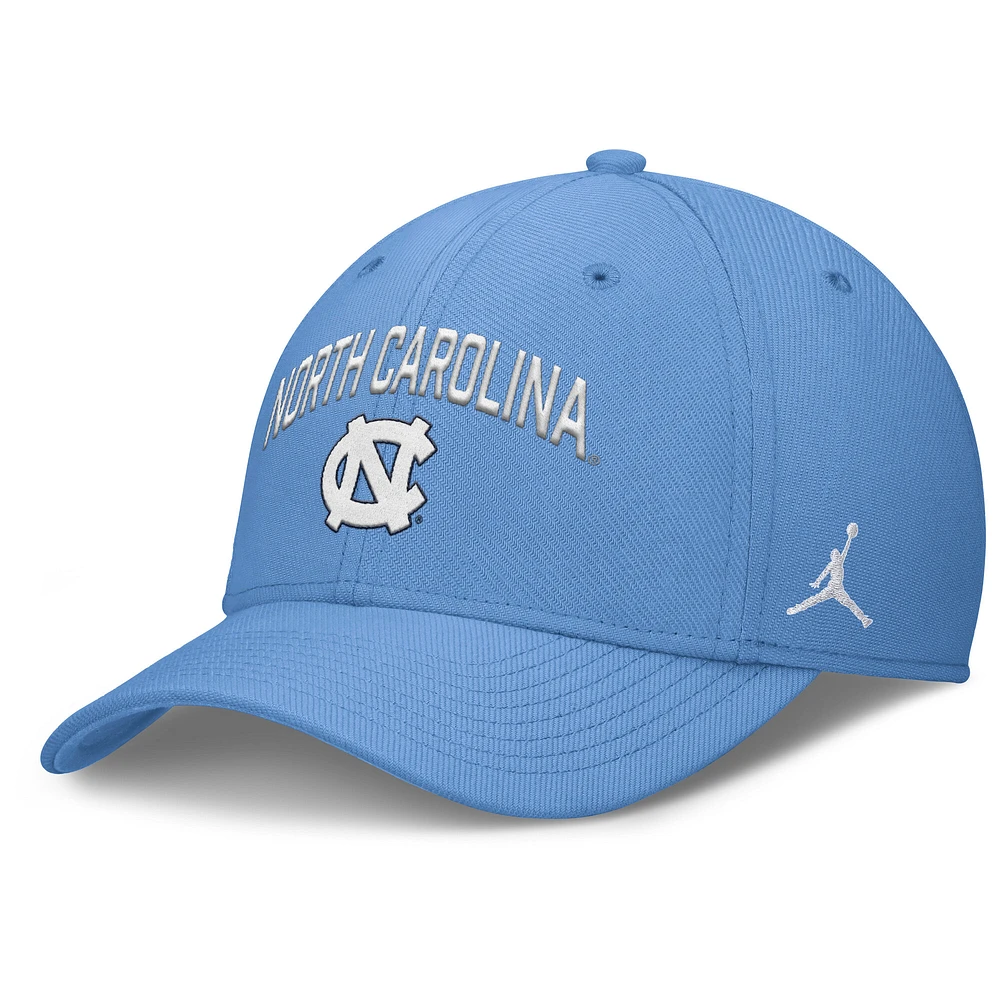 Men's Jordan Brand Carolina Blue North Carolina Tar Heels 2025 On-Field Rise Performance Flex Hat