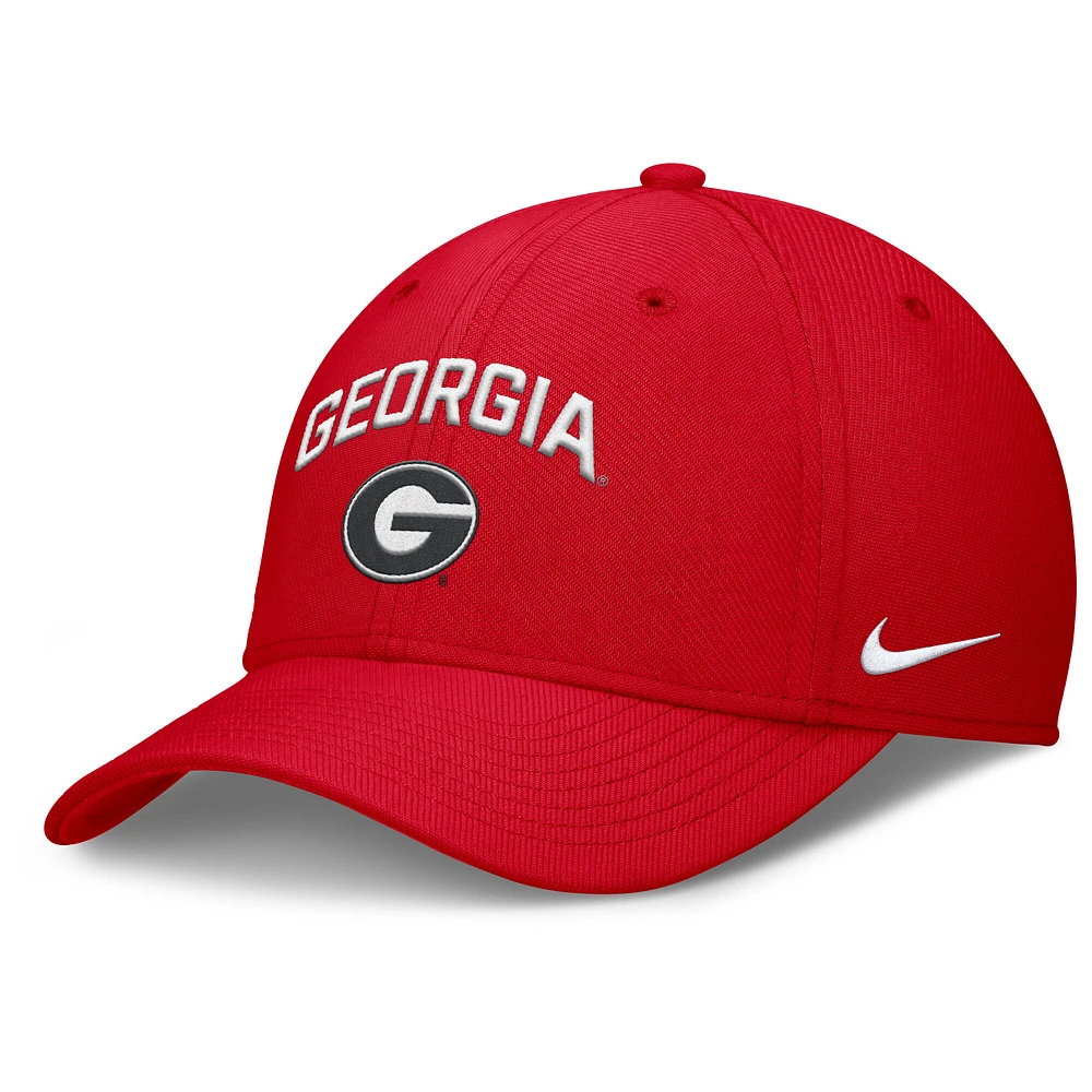 Men's Nike Georgia Bulldogs 2025 On-Field Rise Performance Flex Hat