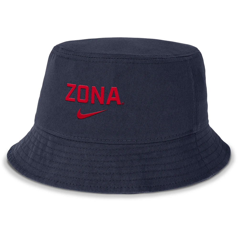 Men's Nike Navy Arizona Wildcats Apex Primetime Bucket Hat